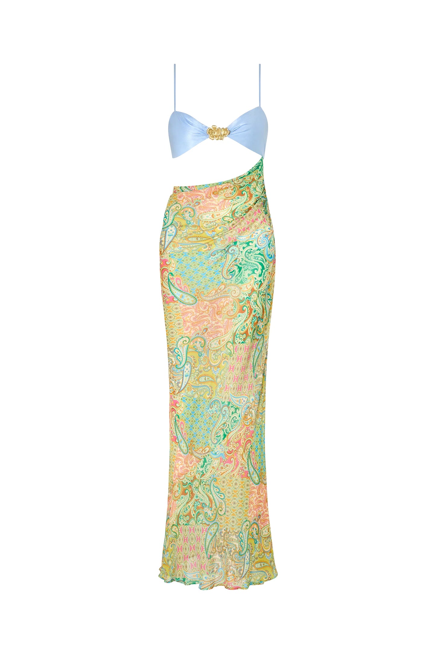 Bydee Athens Maxi Dress in Zephyrus